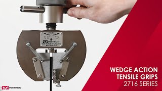 Instron® 2716 Series Wedge Action Tensile Grips [upl. by Regor600]