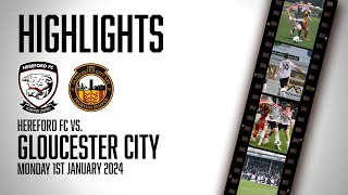 HIGHLIGHTS  Hereford 11 Gloucester City [upl. by Wavell]