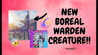 Roblox Creatures of Sonaria ALL ABOUT THE BOREAL WARDEN [upl. by Yoong]