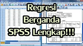 Uji t dan Uji F dalam Analisis Regresi Berganda dengan SPSS Lengkap [upl. by Noella945]