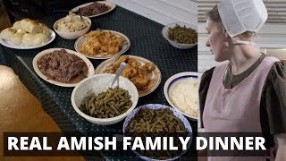 I WAS INVITED TO A Real Amish Family Dinner [upl. by Ahsek301]