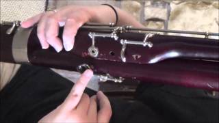 Beginning Bassoon Basics Hand Placement and Posture [upl. by Eniledam966]