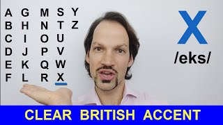 How To Pronounce The English Alphabet BRITISH PRONUNCIATION [upl. by Niliram112]