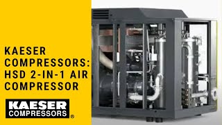 Kaeser Compressors HSD 2in1 Air Compressor [upl. by Evangelia464]