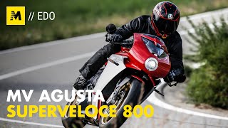 MV Agusta Superveloce 800 test Paradosso temporale [upl. by Nerac327]