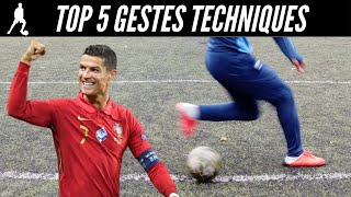 Comment Dribbler Comme Cr7  5 Gestes Techniques [upl. by Giana]