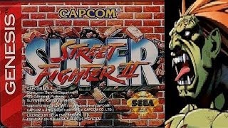 Super Street Fighter II  The New Challengers  Blanka Genesis [upl. by Aihsemaj372]