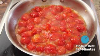 Quick and Easy Pasta With Cherry Tomato Sauce [upl. by Ennaira]