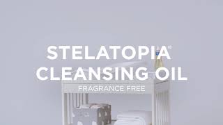 Mom Hacks How to Use Stelatopia Cleansing Oil for Babies with Eczemaprone Skin  Mustela [upl. by Ahsetra]