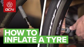 How To Pump A Bike Tyre [upl. by Ettenwad]