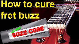 How to cure buzzing frets  How to setup an acoustic guitar Part 2 [upl. by Eibbil]