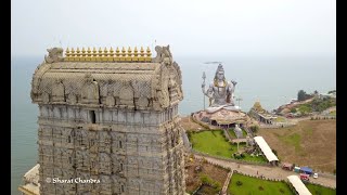 Murdeshwara  Aerial Film  Murudeshwar  Karnataka  One State Many Worlds  Temple Town [upl. by Clayborne]