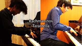 Tarantella  Rachmaninov Op17 Remote 2 Pianos [upl. by Ellehciram361]