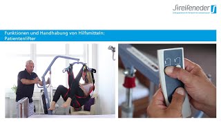 Patientenlifter – Funktionen und Handhabung von Hilfsmitteln [upl. by Ammann]