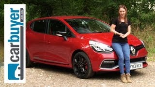 Renault Clio RS 200 hatchback review  CarBuyer [upl. by Hilliary]