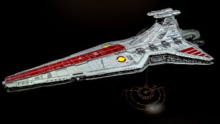 Building Revells Star Wars Venatorclass Republic Star Destroyer [upl. by Ettevets946]