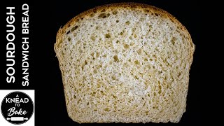 Easy Sourdough Sandwich Bread I A Knead to Bake [upl. by Zeuqcaj]