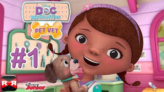 Doc McStuffins Pet Vet By Disney  iOS  Android  Gameplay Video Part 1 [upl. by Etnuahc795]