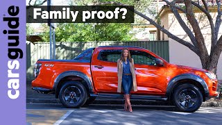 Isuzu DMax XTerrain 2022 review How does the top dual cab 4x4 ute cope with family life [upl. by Craig252]