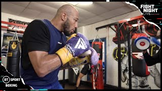 Lyndon Arthur Looks Seriously Alert During Technical Boxing Session Ahead Of July 10 Return 🔥 [upl. by Atikel]