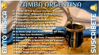 Folklore Chacareras y Zambas Argentinas  Grandes Exitos Originales [upl. by Gainer]