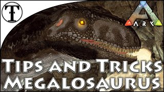 Fast Megalosaurus Taming Guide  Ark  Survival Evolved Tips and Tricks [upl. by Rybma]