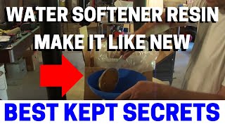 NEVER Replace Water Softener Resin Until Watching This [upl. by Eidassac154]