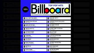 Billboard Top Pop Hits  1974 Audio Clips [upl. by Rats]