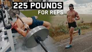 Endurance Athlete vs 225 Pound Bench Press Max Reps [upl. by Gefell]