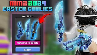 NEW Flowerwood Godly Set in MM2  Gameplay [upl. by Wardle389]