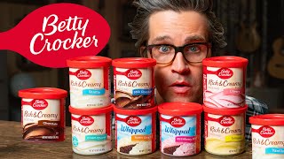 Whats The Best Betty Crocker Frosting Taste Test [upl. by Lydnek567]