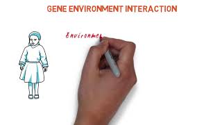 Gene Environment Interaction [upl. by Nash]