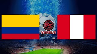 COLOMBIA vs PERU  WORLD CUP QUALIFIERS 2024 [upl. by Adnavoj]