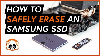 How to safely Erase Samsung SSDs M2 SSD [upl. by Babette]