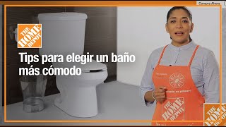 Tips para elegir un baño cómodo SANITARIOS prácticos [upl. by Gerianne]