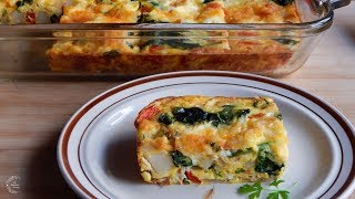 Easy Frittata Recipe  Breakfast Recipes  The Sweetest Journey [upl. by Warwick542]