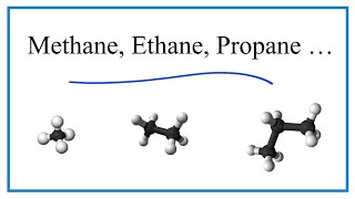 Methane Ethane Propane Butane Pentane [upl. by Ilellan]