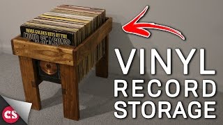 Vinyl Record Storage DIY [upl. by Egon]