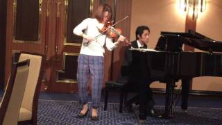 Brahms Hungarian Dance No5 Violin and Piano [upl. by Ainud]