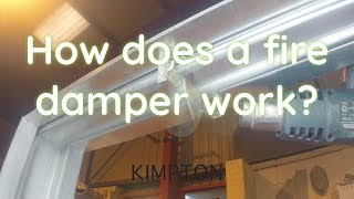 How does a Fire Damper Work [upl. by Vitkun]