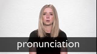 How to pronounce PRONUNCIATION in British English [upl. by Pitarys]