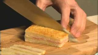 Mini CroquesMonsieur 225 Jacques Pépin More Fast Food My Way [upl. by Theresina]