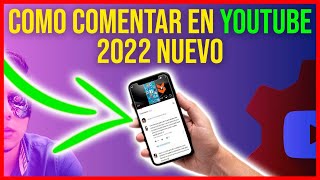 Como COMENTAR en YouTube en CELULAR  Nuevo TUTORIAL 2021 [upl. by Eitten987]