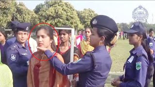 Beautiful lady Police Recruitment  Women Police Job  Female Police Job  BD Police News Update [upl. by Adlare]