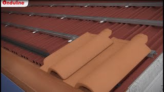 2020 Onduline ROOFING SYSTEM VLS 20  SOTTOTEGOLA [upl. by Noryk]