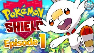 Pokemon Sword and Shield Gameplay Walkthrough Part 1  Scorbunny Starter Galar Region [upl. by Christen797]