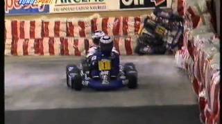 Go Kart racing Schumacher and Prost ParisBercy 1994 [upl. by Lertnek532]