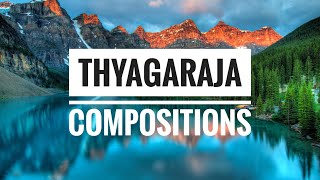 Carnatic Fusion Jukebox  Sri Thyagaraja compositions [upl. by Oslec756]