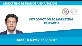 Lecture 1Introduction to Marketing Research [upl. by Eillah]