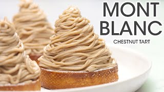 Mont Blanc Dessert Delicious Chestnut Tart Recipe With A French Chef  How To Cuisine [upl. by Ahseile]